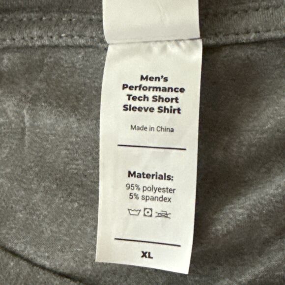 Moondance Adventures Men’s Performance Tech Short Sleeve Shirt Size XL Gray NWT - Picture 6 of 8